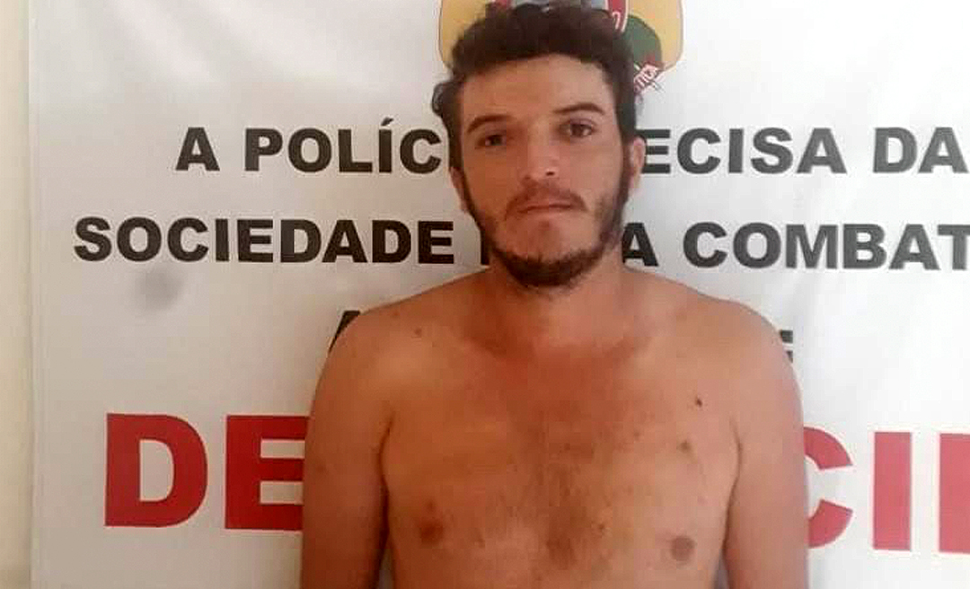 Policiais Militares de Sena Madureira prendem agressor de mulher