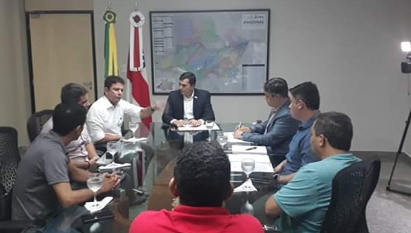 Em Manaus, Gladson se reúne com governador do Amazonas, Wilson Lima, e estabelece parcerias na área de Saúde