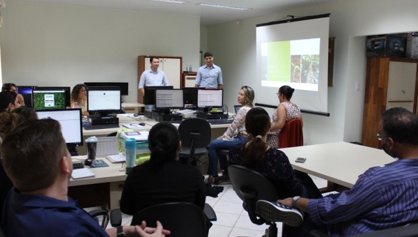 Meio Ambiente recebe capacitação sobre o Sistema de Controle da Origem dos Produtos Florestais