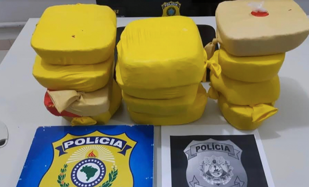 Polícia Civil do Acre e PRF de Rondônia prendem dois homens com mais de 12 quilos de cocaína