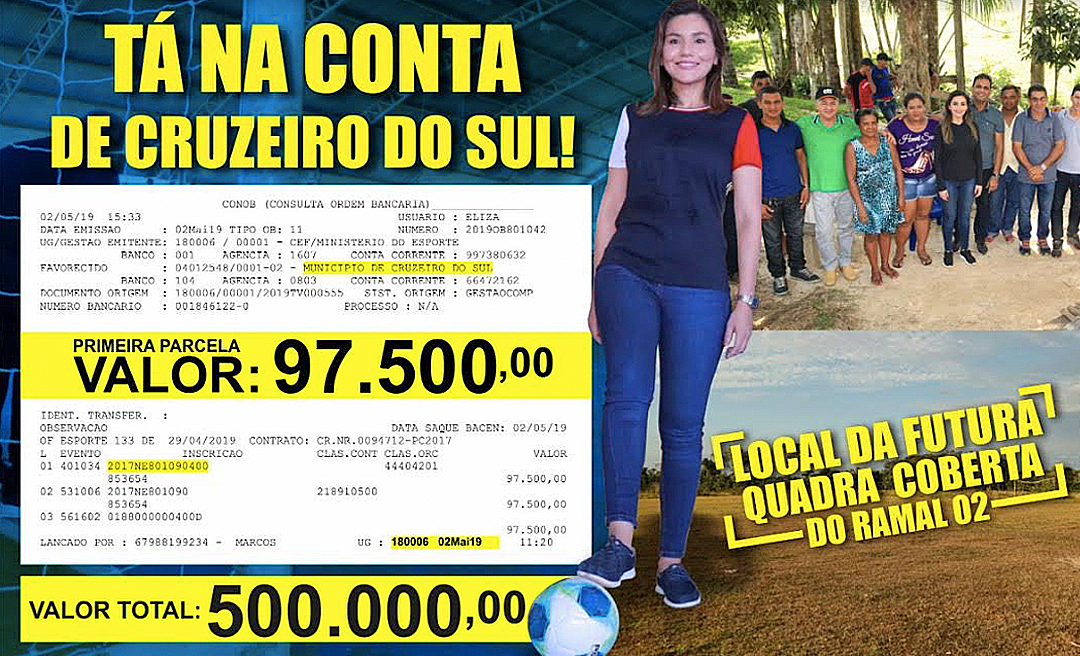 Mais de R$ 35 milhões garantidos por Jéssica Sales para educação, cultura e esporte