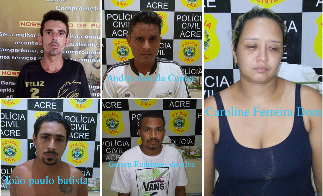 Núcleo de Capturas da Polícia Civil cumpre mandados e coloca atrás das grades cinco criminosos