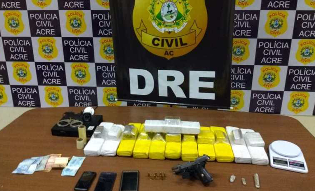 Delegacia de Repressão a Entorpecentes prende mais dois por integrar rede de distribuição de drogas