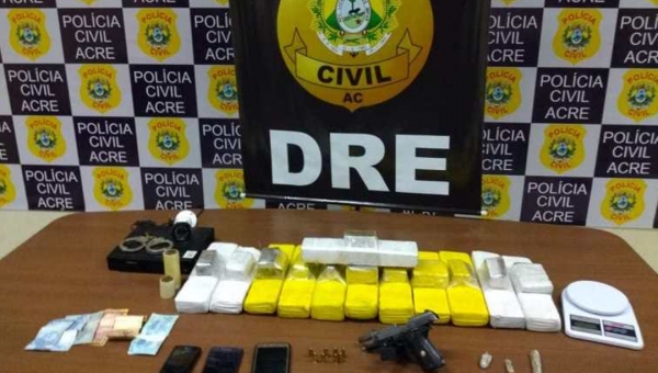 Delegacia de Repressão a Entorpecentes prende mais dois por integrar rede de distribuição de drogas