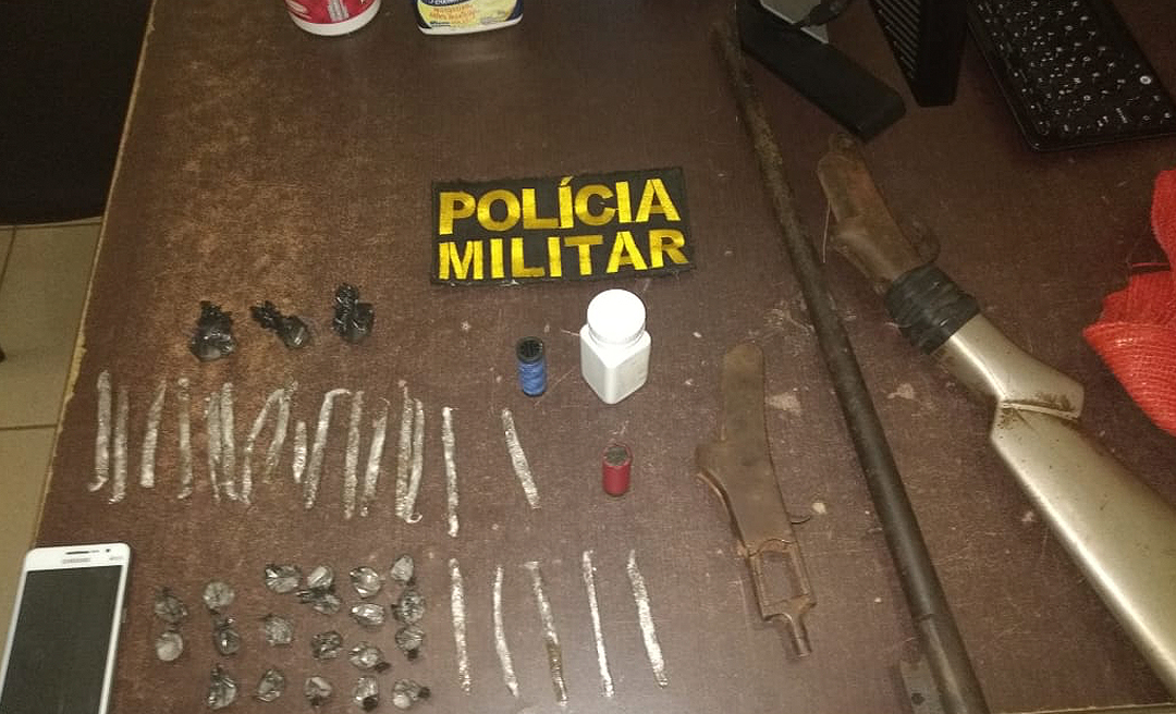 Em patrulhamento de rotina, policiais tiram de circulação traficante na Vila Caquetá 