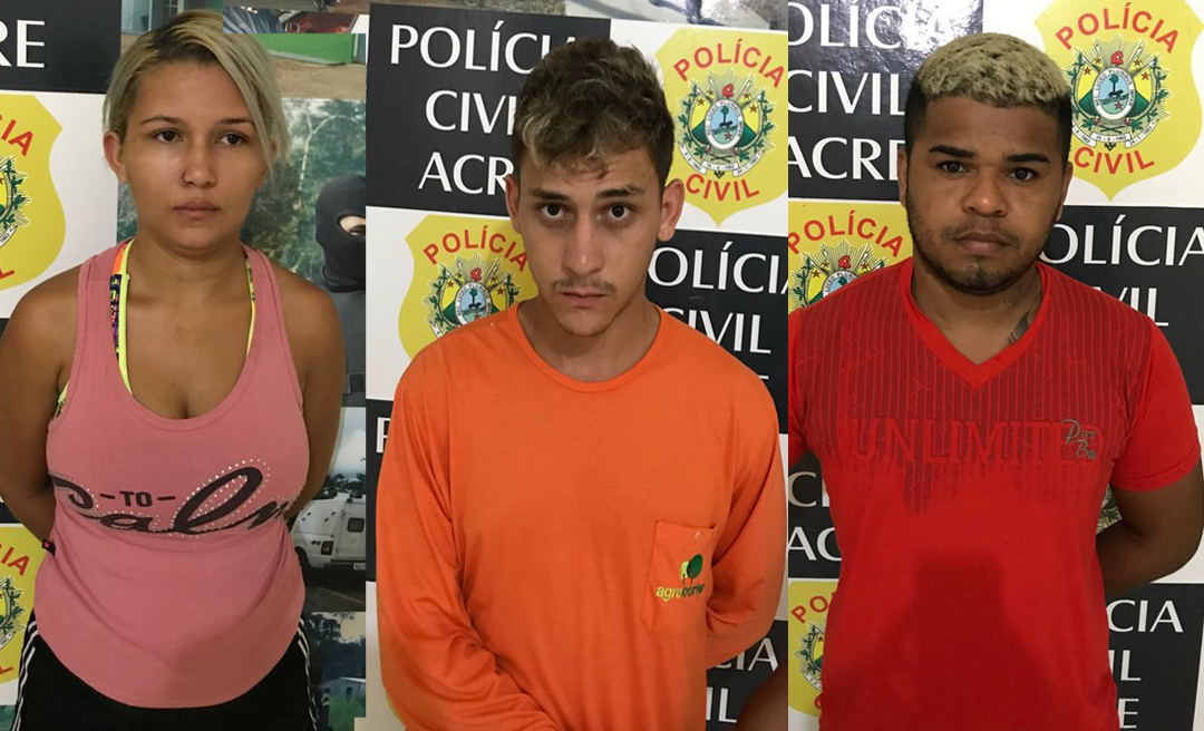 Policiais da 3ª Regional tiram de circulação trio criminoso que atuava na Sobral 