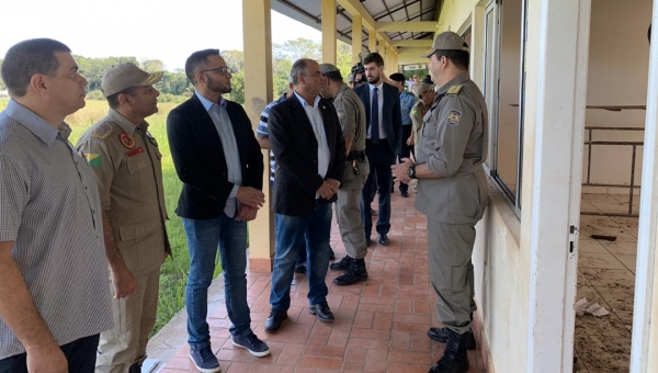 Governo anuncia obra de revitalização do Centro Integrado de Ensino e Pesquisa em Segurança Pública