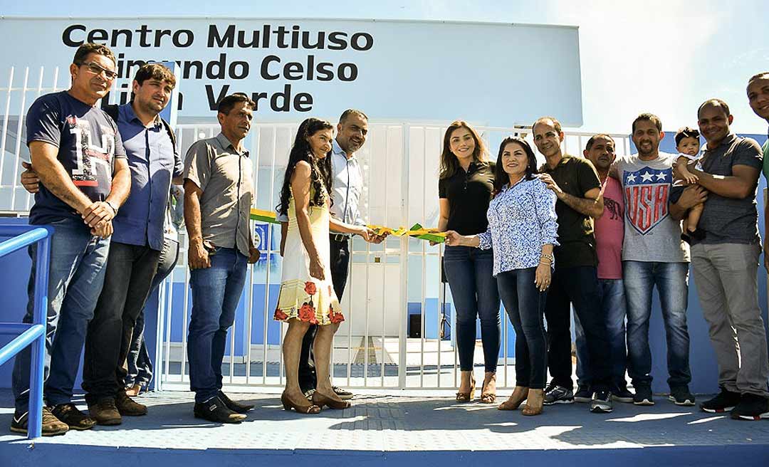 Prefeito Ilderlei Cordeiro inaugura Centro de Multiuso no bairro Telégrafo