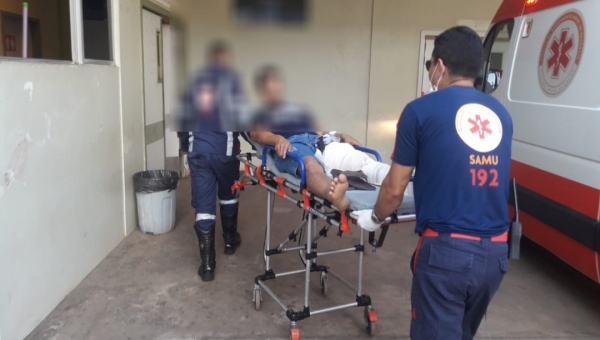 Militar é ferido com um tiro na perna ao impedir assalto na Gazin da Via Verde