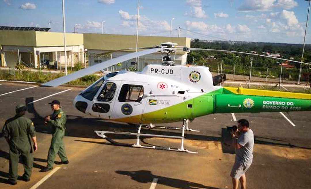 Ministério da Justiça confirma doação de helicóptero ao Estado do Acre