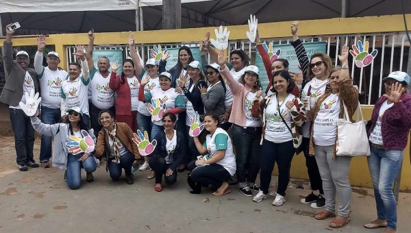 Em Rio Branco, voluntários se reúnem para o Dia de Cooperar no Montanhês