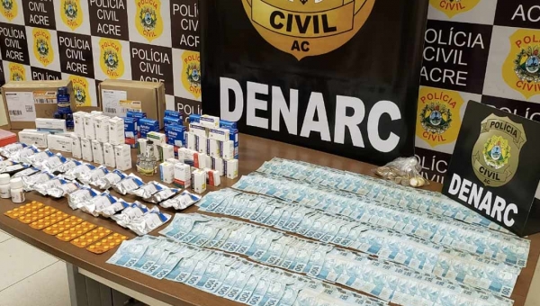 Polícia Civil apreende mais um carregamento de anabolizantes vendidos ilegalmente 