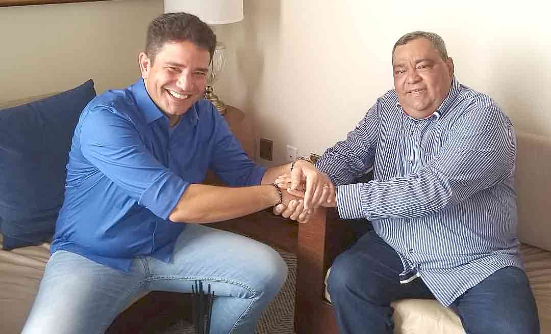 Prefeito Mazinho e governador Gladson fumam mais um vez o cachimbo da paz