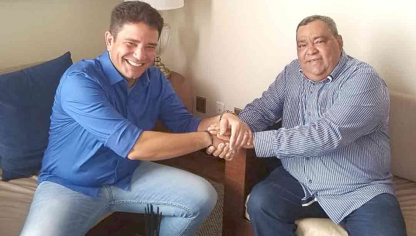 Prefeito Mazinho e governador Gladson fumam mais um vez o cachimbo da paz