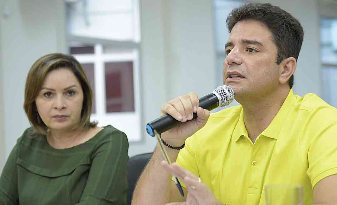 Governador Gladson Cameli debate repartição de ICMS com 16 prefeitos acreanos