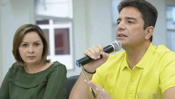 Governador Gladson Cameli debate repartição de ICMS com 16 prefeitos acreanos