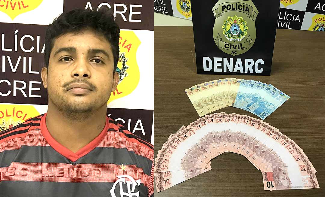 Polícia Civil alerta para o derramamento de notas falsas durante a Expoacre