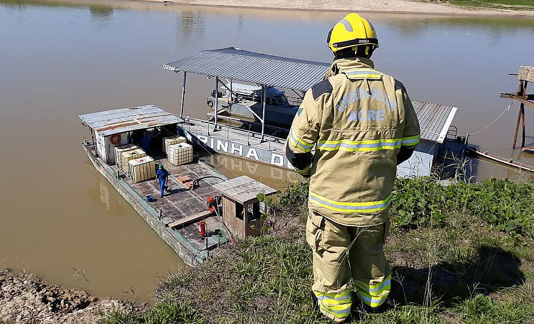 Para evitar novas tragédias Corpo de Bombeiros fiscaliza pontões de abastecimento no interior do Acre