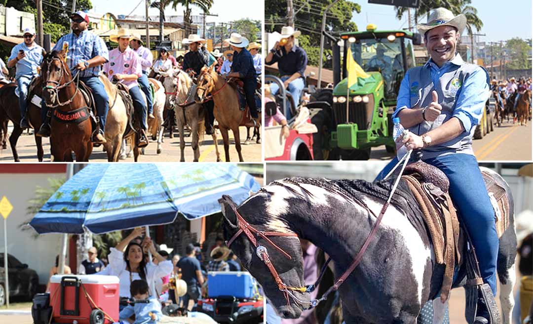 Veja a galeria de fotos da cavalgada 2019