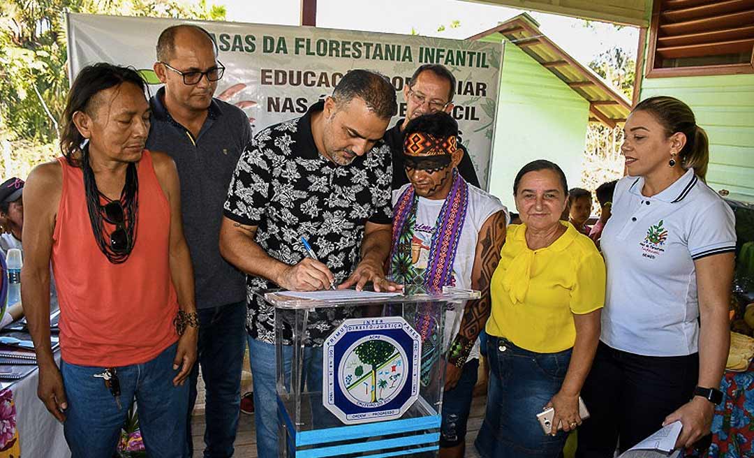 Ilderlei Cordeiro lança Programa Asas da Florestania nas Terras Indígenas de Cruzeiro do Sul