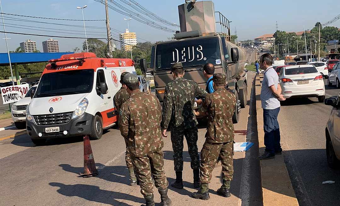 Acidente grave na Dias Martins é registrado nas primeiras horas desta quinta-feira