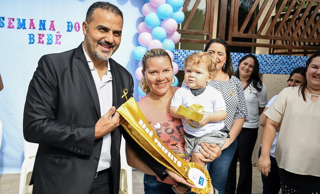 Prefeitura realiza encerramento da Semana do Bebê em Cruzeiro do Sul