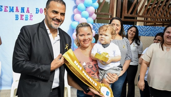 Prefeitura realiza encerramento da Semana do Bebê em Cruzeiro do Sul