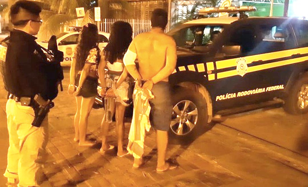 PRF e PM apreendem jovens envolvidos em tentativa de roubo a taxista na BR-364 em Rio Branco