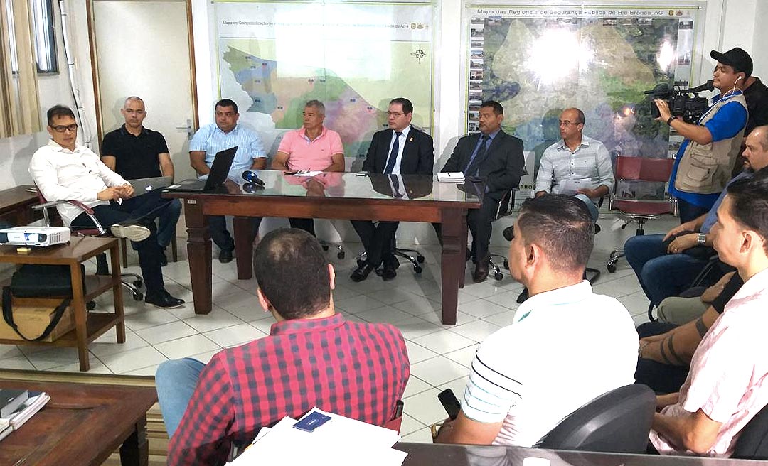 Segurança apresenta plano de ação aos motoristas de aplicativos para prevenção de crimes contra a categoria