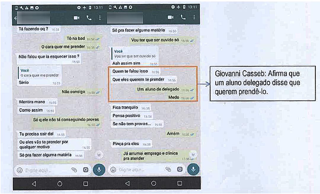 Aluno delegado avisou Giovanni Casseb que ele seria preso; médico pretendia fugir do Acre, informa inquérito