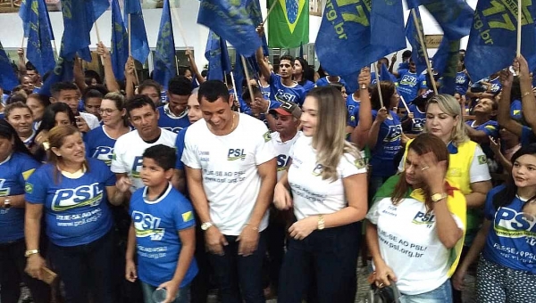 Encontro do PSL em Rio Branco teve boa participação de filiados e até a presença de sósia de Bolsonaro