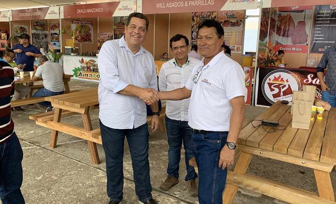 Vice-governador Major Rocha participa do maior evento da Amazônia peruana