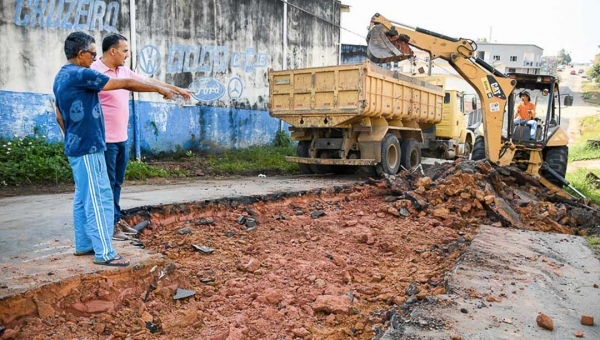 Moradores do bairro da Baixa elogiam o trabalho da Prefeitura de Cruzeiro do Sul