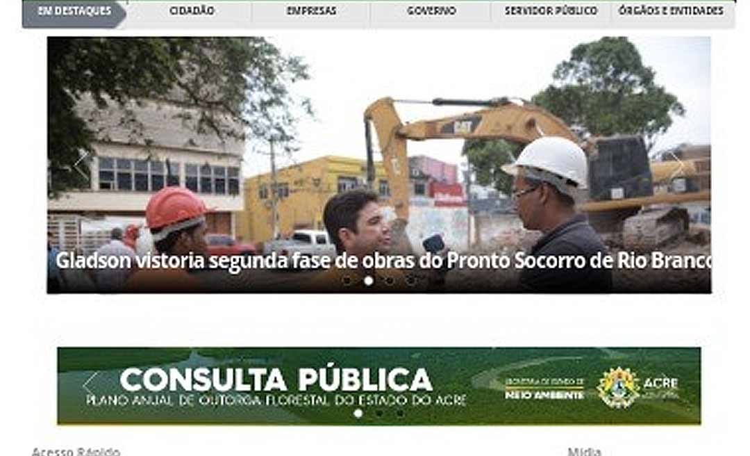 Meio Ambiente lança consulta pública sobre concessão florestal no site do governo