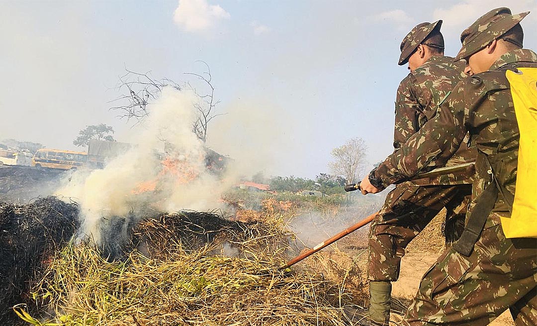 Bombeiros do Acre capacita 240 militares do Exército para combate a incêndios