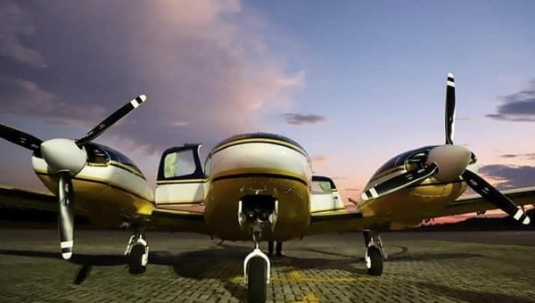 Governo apresenta novo avião do Estado no Juruá; aquisição resultará em um economia de R$ 2 milhões com o transporte de doentes