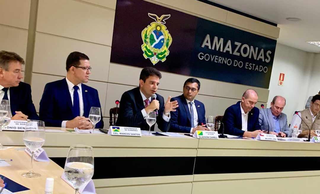 Governadores da Amazônia Ocidental se reúnem com ministros em Manaus para discutir combate às queimadas