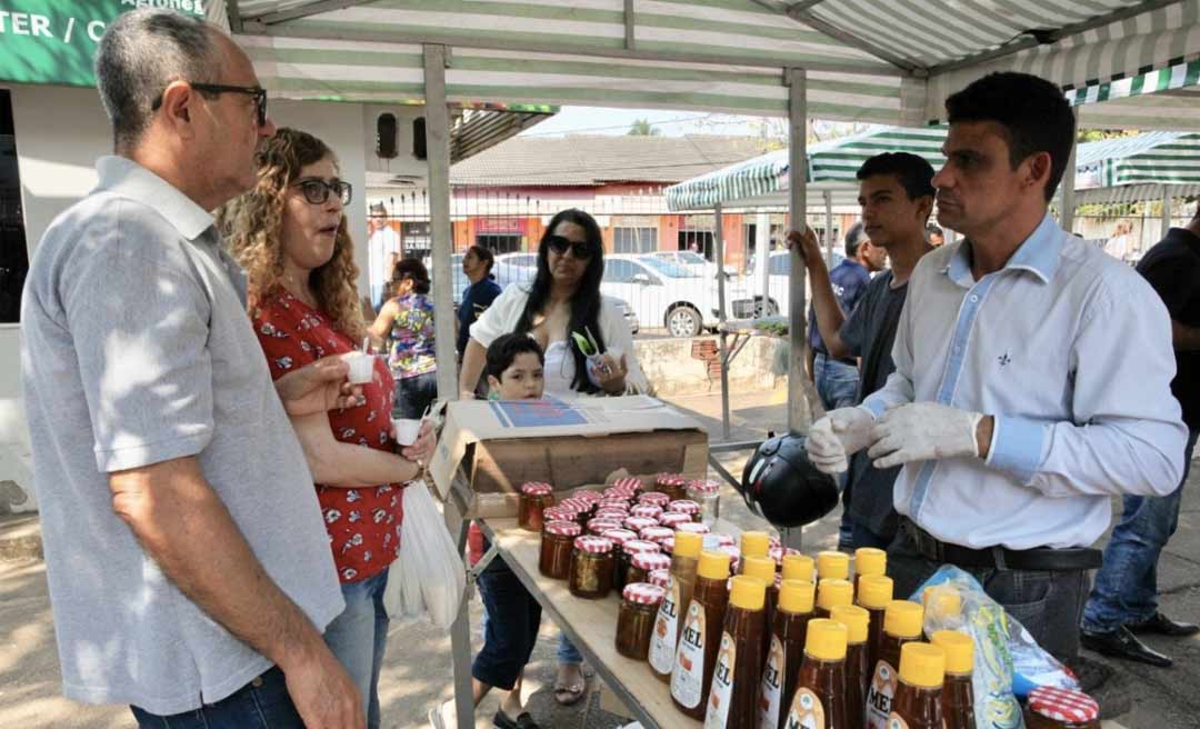 Exposição de produtos rurais e indígenas atrai público na Emater