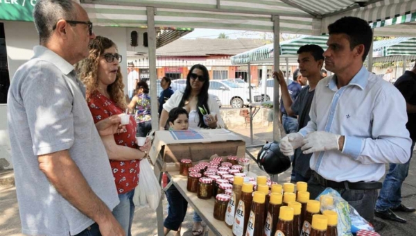 Exposição de produtos rurais e indígenas atrai público na Emater