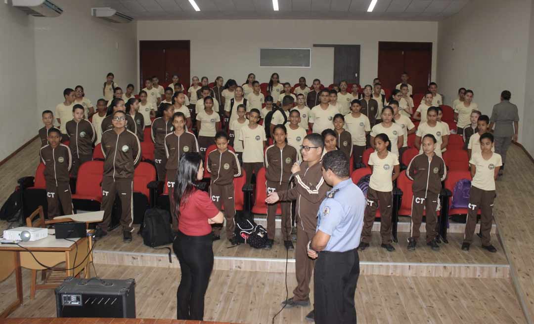 Meio Ambiente e Educação realizam evento sobre o Dia da Amazônia no Colégio Militar Tiradentes