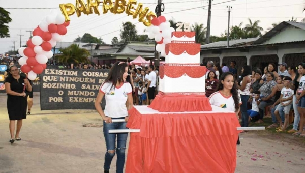 Prefeitura de Cruzeiro do Sul celebra o 25°aniversário da Vila Santa Rosa