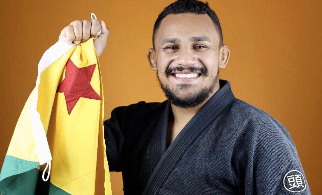 Paratleta acreano Wendell Barbosa conquista medalha de ouro em disputa internacional de jiu-jitsu em Brasília