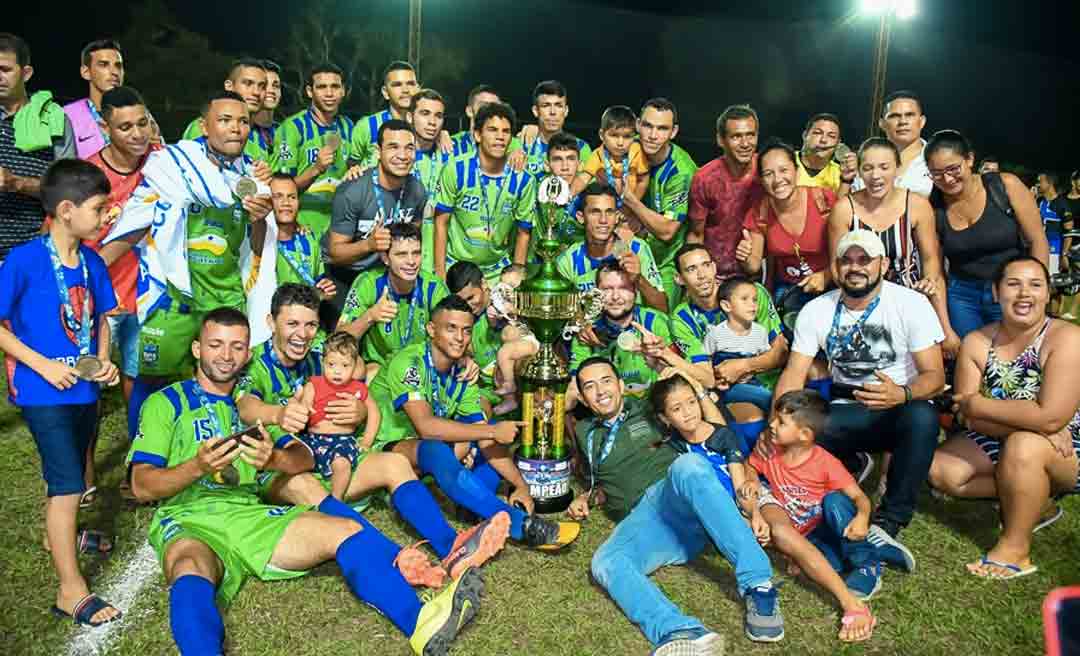 Seleção de Rodrigues Alves é a grande campeã do Copão do Vale do Juruá