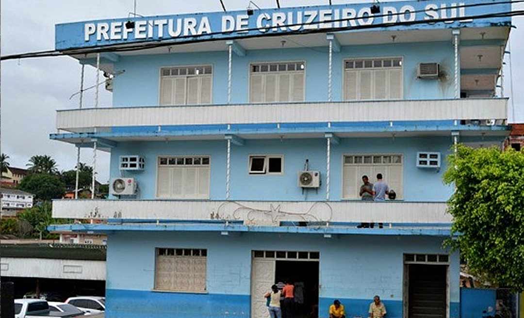 Inscrições para o concurso público da Prefeitura de Cruzeiro do Sul se iniciam nesta sexta-feira (20)