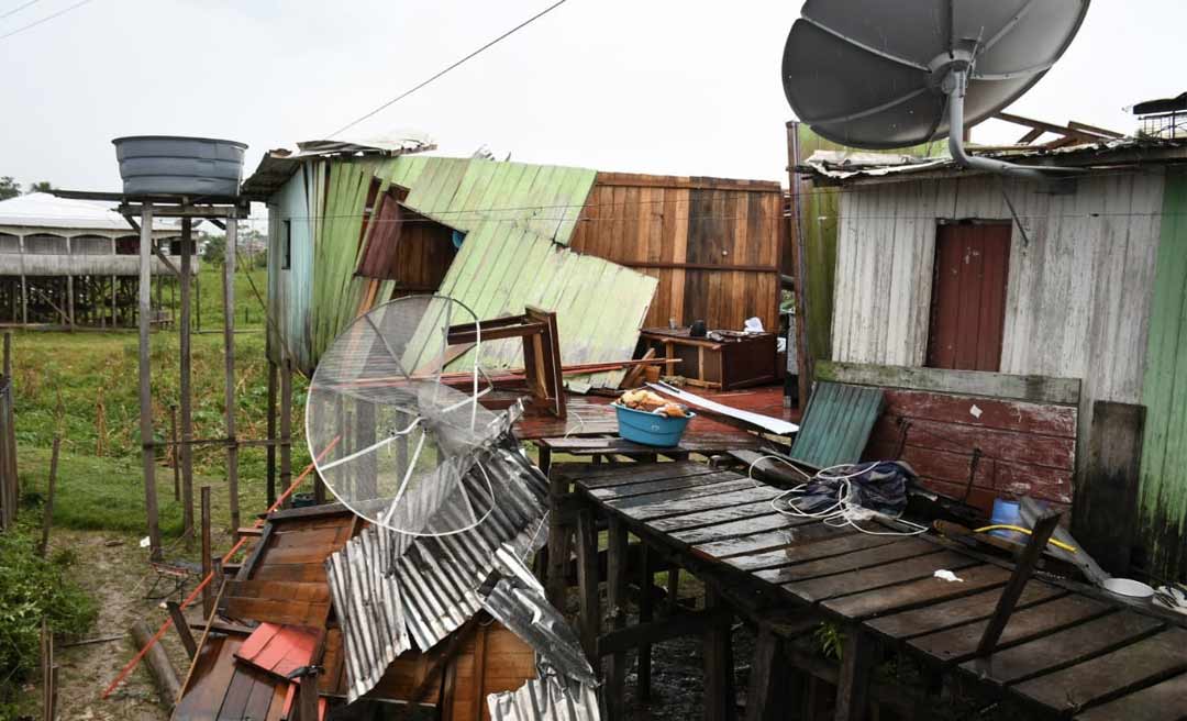 Temporal deixa rastro de destruição em Cruzeiro do Sul e prefeito pede oração pela cidade