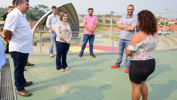 Prefeita de Rio Branco, Socorro Neri inaugura em outubro Parque cidade da criança