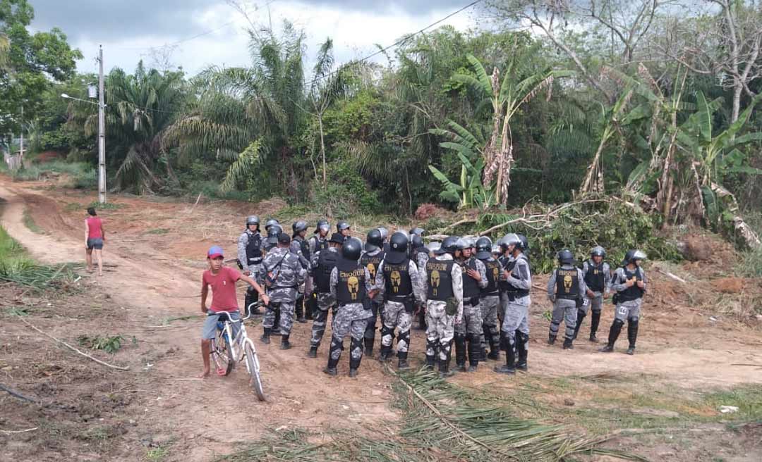 Posseiros são despejados do Ramal do Tufi, no Irineu Serra