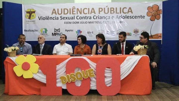 Audiência pública discute enfrentamento à violência sexual contra crianças e adolescentes