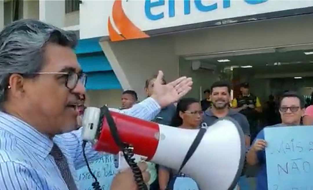 “Aguardem! Vocês vão lá depor na CPI. Vai ter Polícia. Vai ter o Código Penal em cima da mesa”, diz Edvaldo Magalhães na Energisa