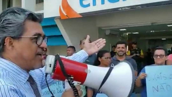 “Aguardem! Vocês vão lá depor na CPI. Vai ter Polícia. Vai ter o Código Penal em cima da mesa”, diz Edvaldo Magalhães na Energisa